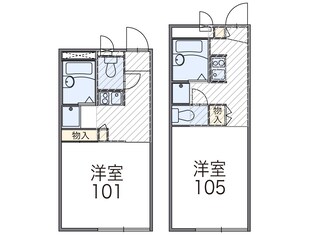 レオパレス豊の物件間取画像